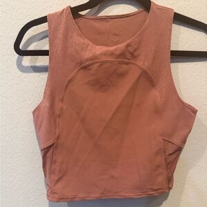 Lululemon Athletica Clay Crop Top